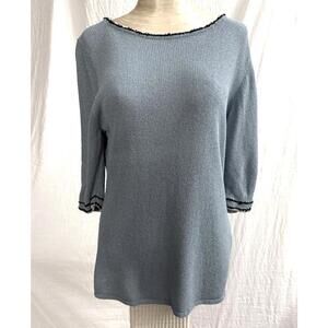 🆕LISTING🆕 Ani Barrie elbow length blue knit